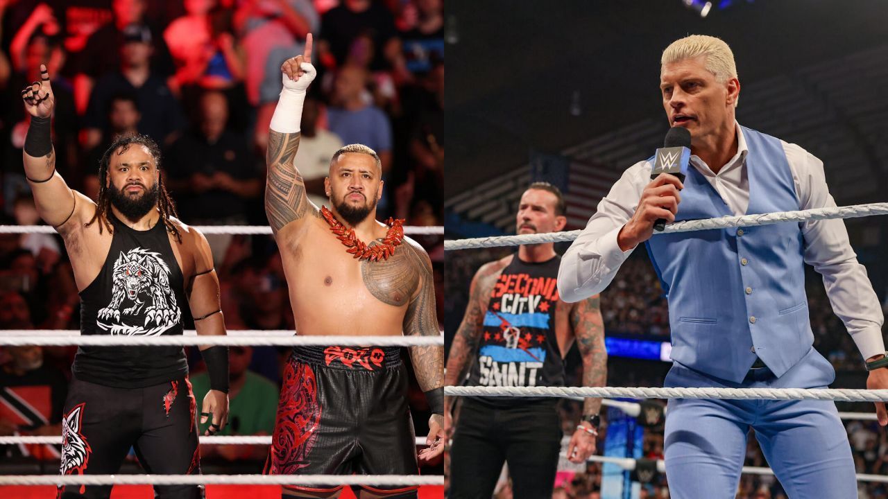 WWE SmackDown, Cody Rhodes, CM Punk, Roman Reigns, Solo Sikoa, Jacob Fatu 