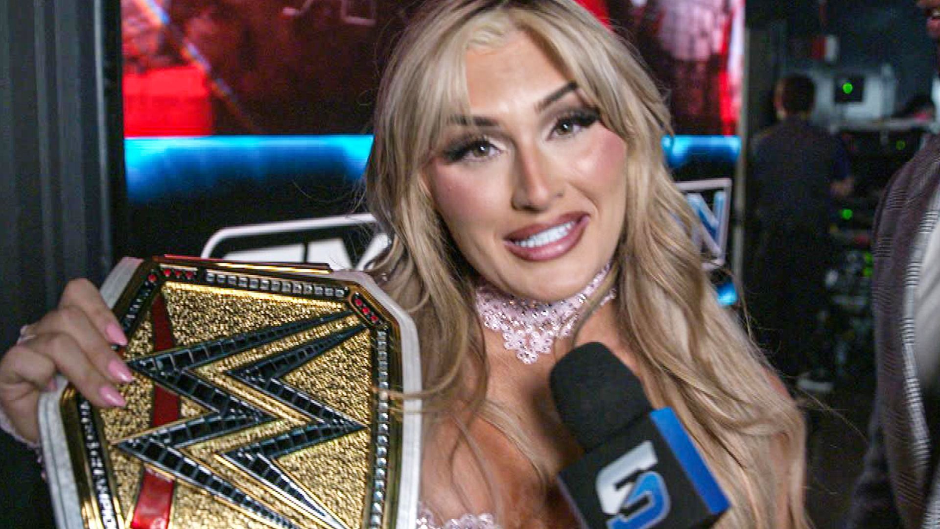 Tiffany Stratton made headlines to kick off 2025. (Image via wwe.com)