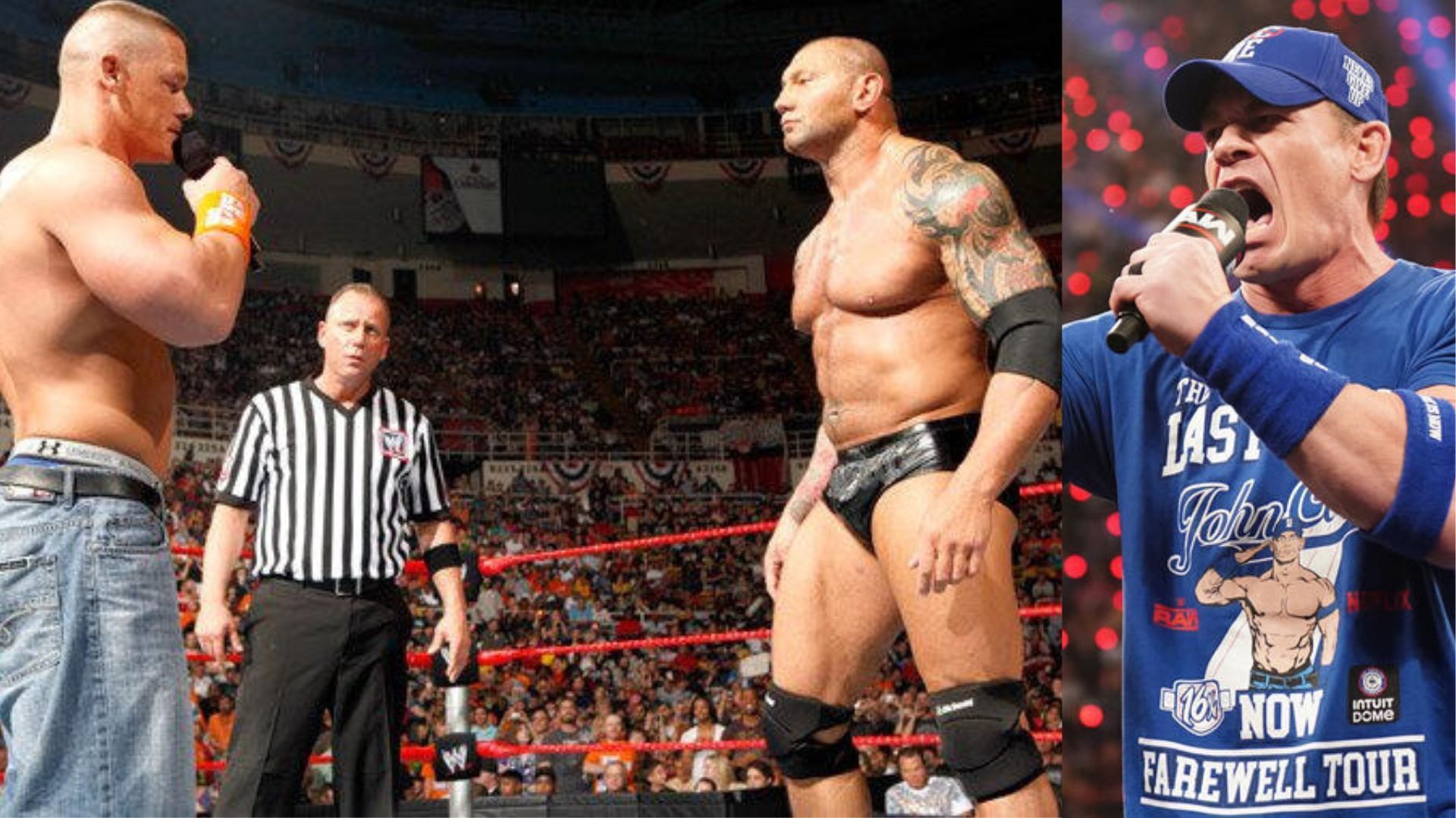 John Cena and Batista have crossed paths on multiple occasions (Image Credits: WWE.com)