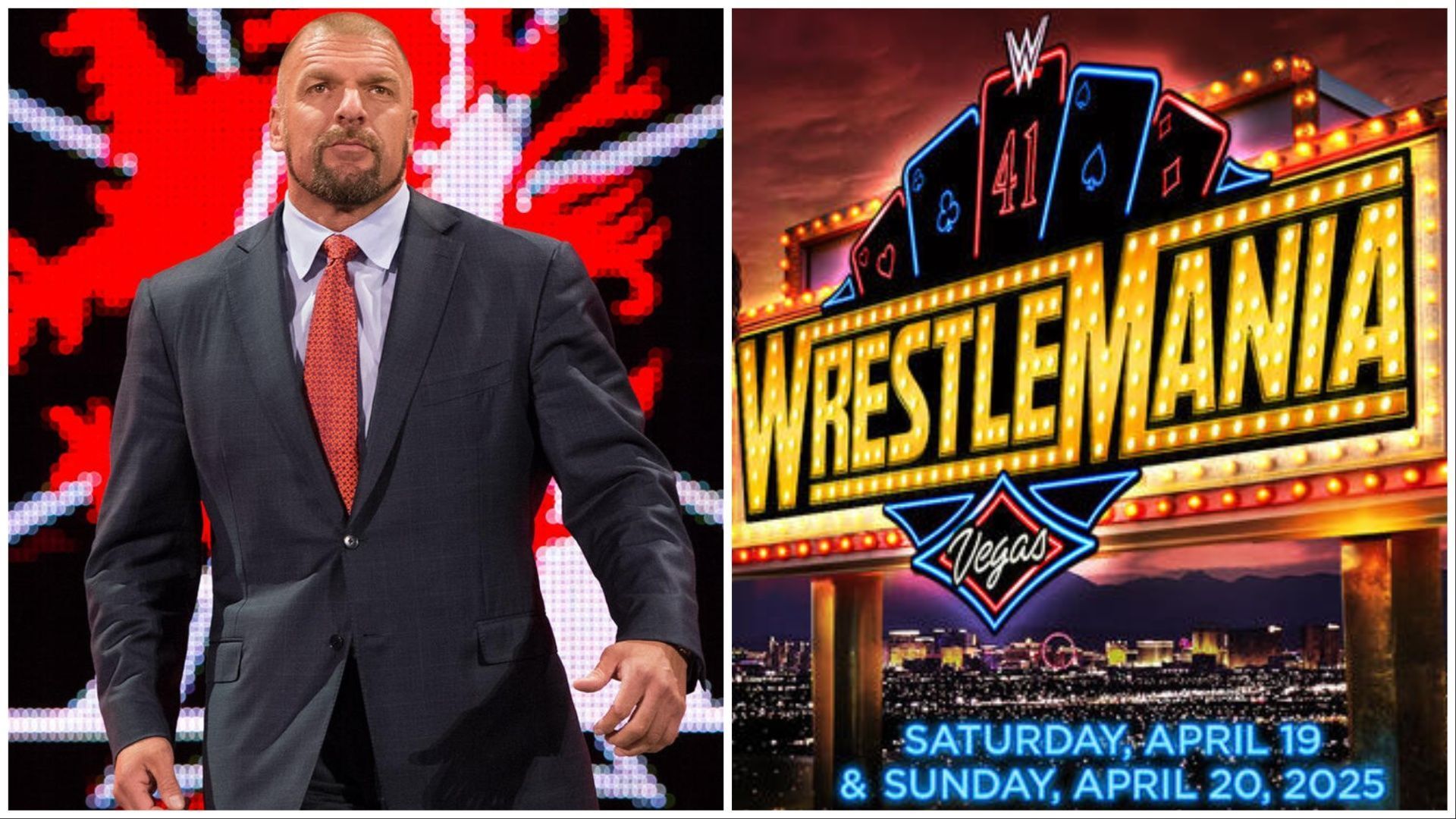 Triple H confirms WrestleMania 41 plans. (Photos: WWE.com)