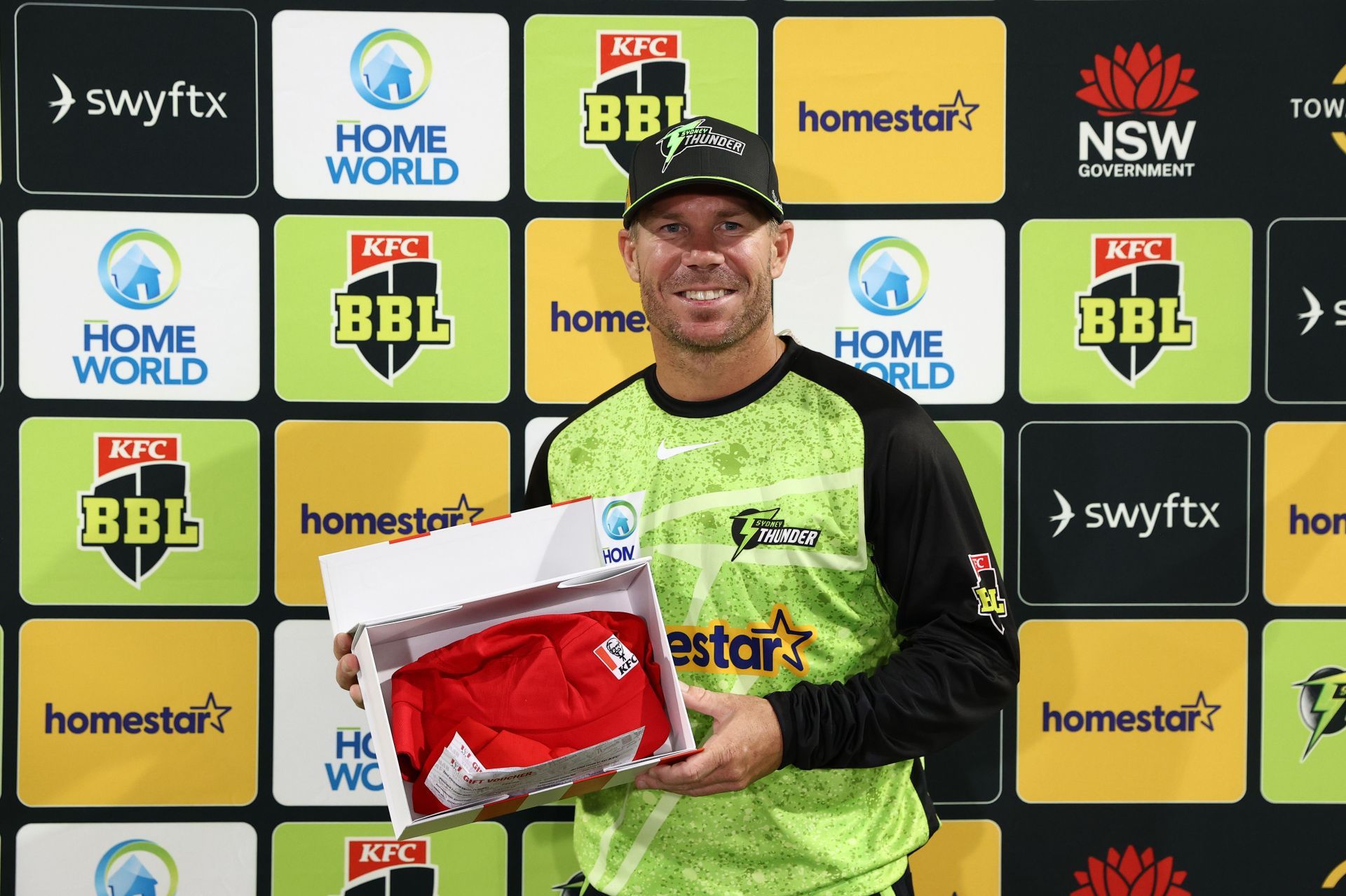 Warner has been in red-hot form in the BBL [Credit: Getty]