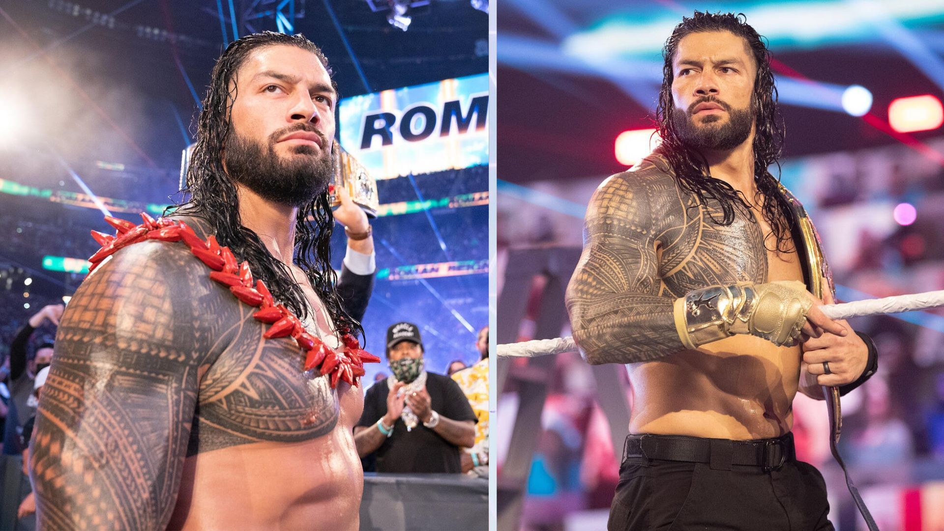 Roman Reigns returned to WWE at SummerSlam 2024. [Images Source: WWE.com]