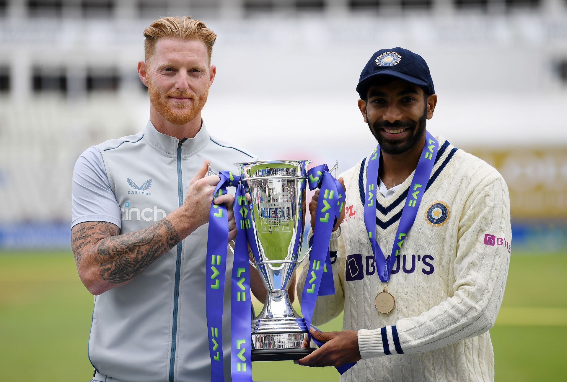 India drew their last Test series in England. [P/C: Getty]