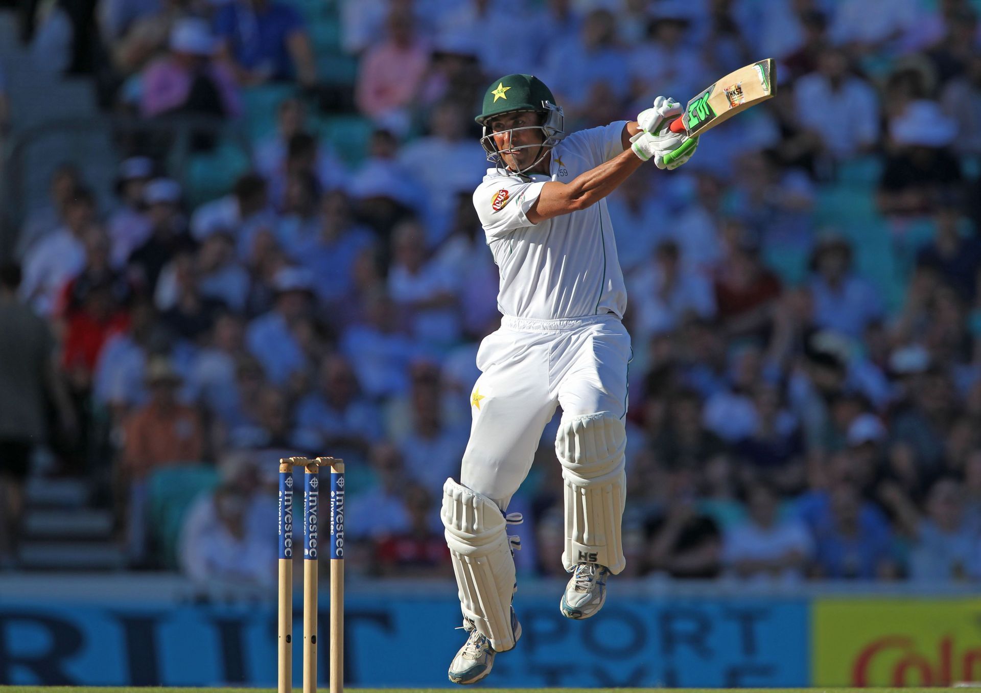 Younis Khan was one of the leading run scorers in Tests for Pakistan. Source: Getty