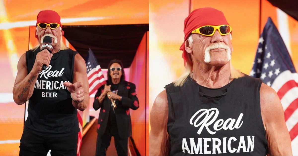 Hulk Hogan as seen on RAW