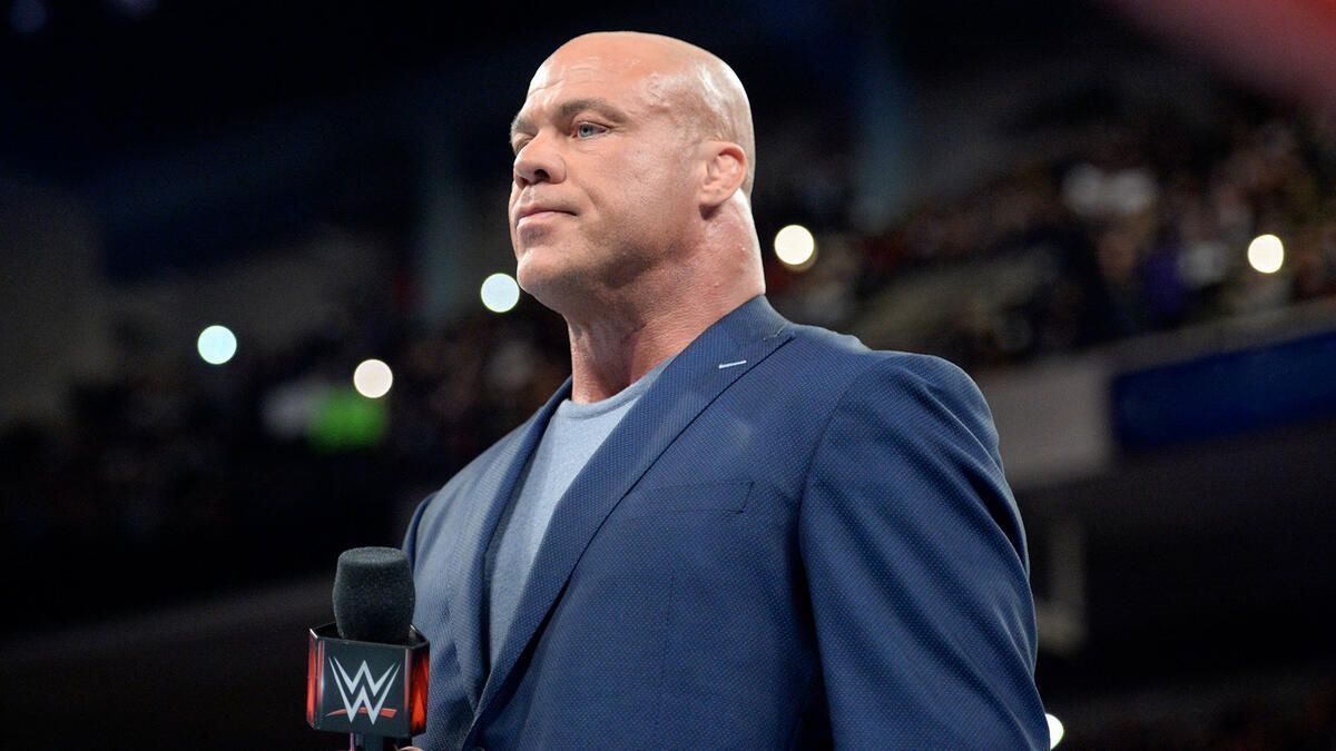 Kurt Angle is a WWE Hall of Famer. (Photo: WWE.com)