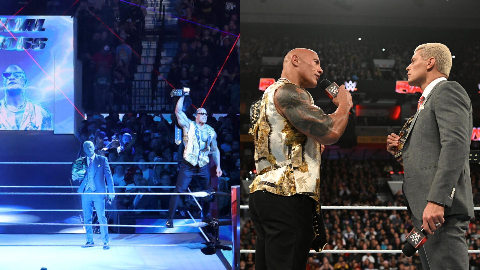 The Rock and Cody Rhodes met once again on WWE RAW (Image Credits: WWE.com)