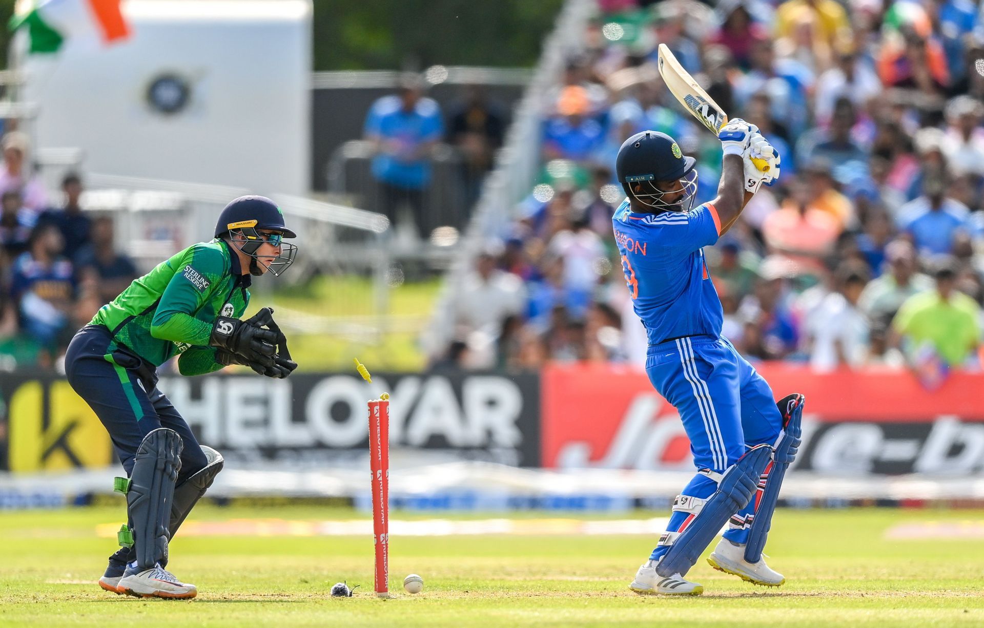 Sanju Samson has scored 3,487 runs at an average of 33.85 in 119 List A innings. [P/C: Getty]