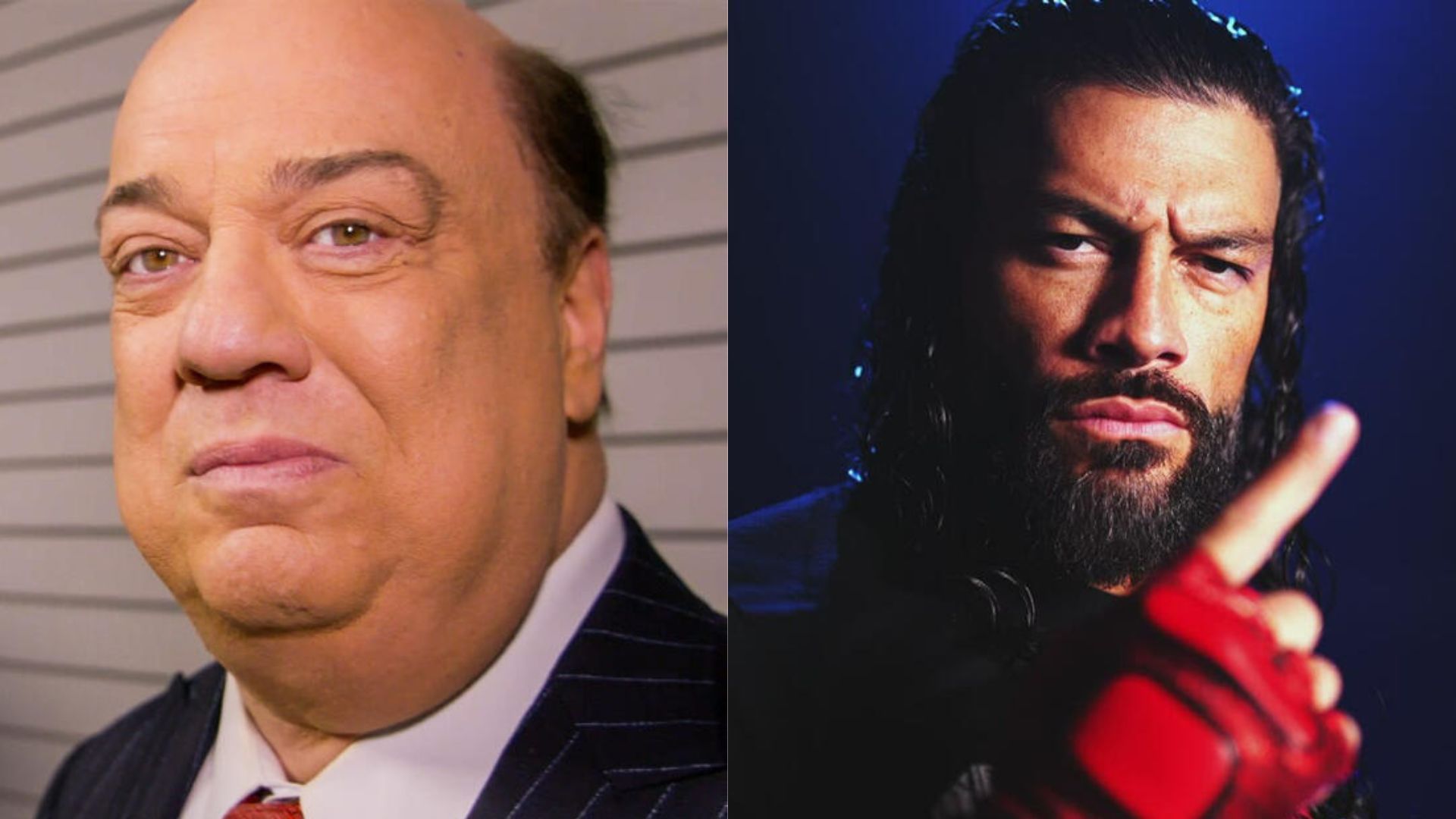 Heyman serves as The Wiseman for Reigns. [Image credits: WWE.com]