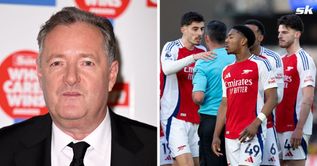 Piers Morgan makes feelings clear about Arsenal star Myles Lewis-Skelly’s red card against Wolves with ‘nonsense’ rant on X