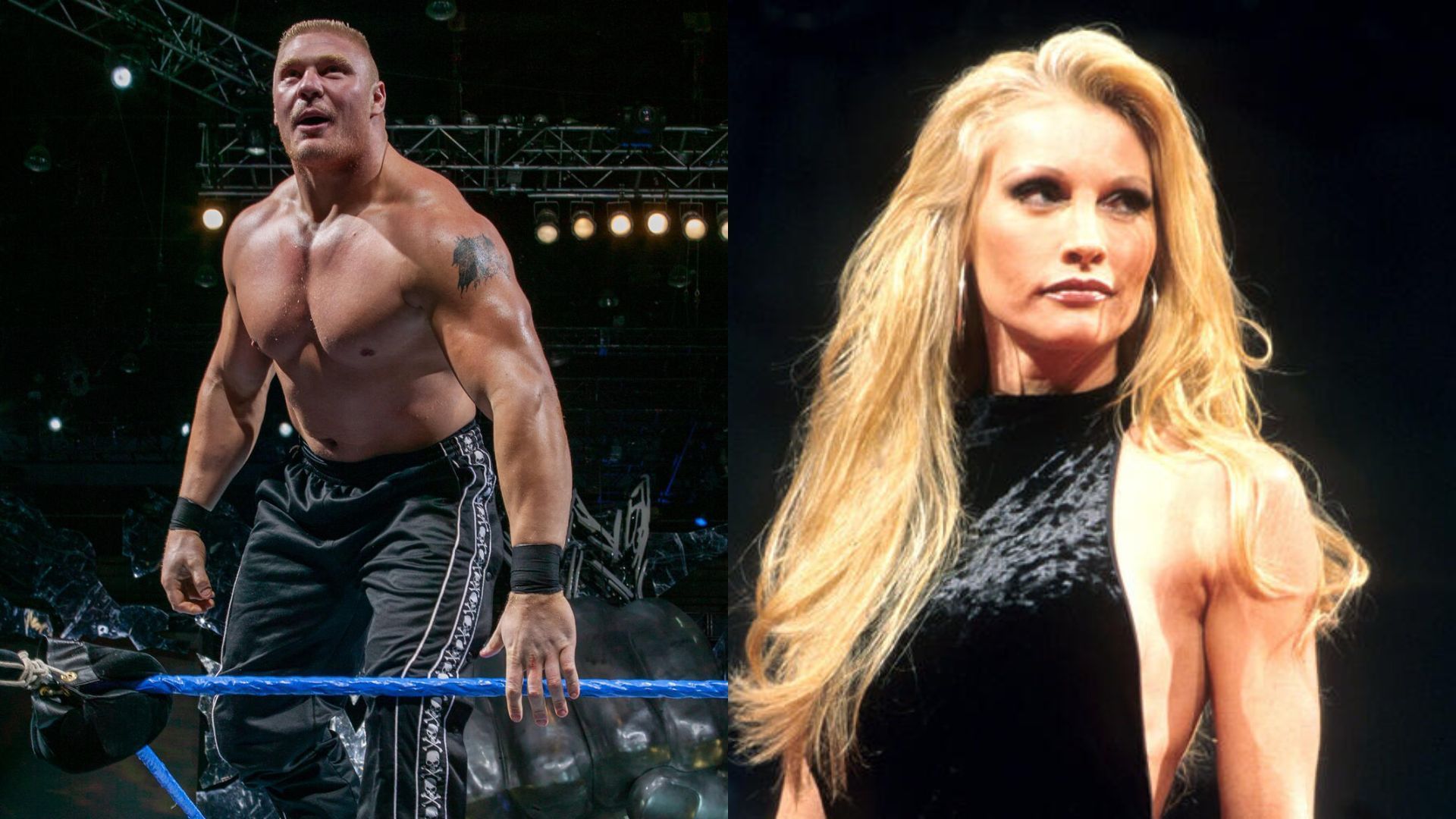 Brock Lesnar and Sable are iconic figures in WWE [Image via wwe.com]