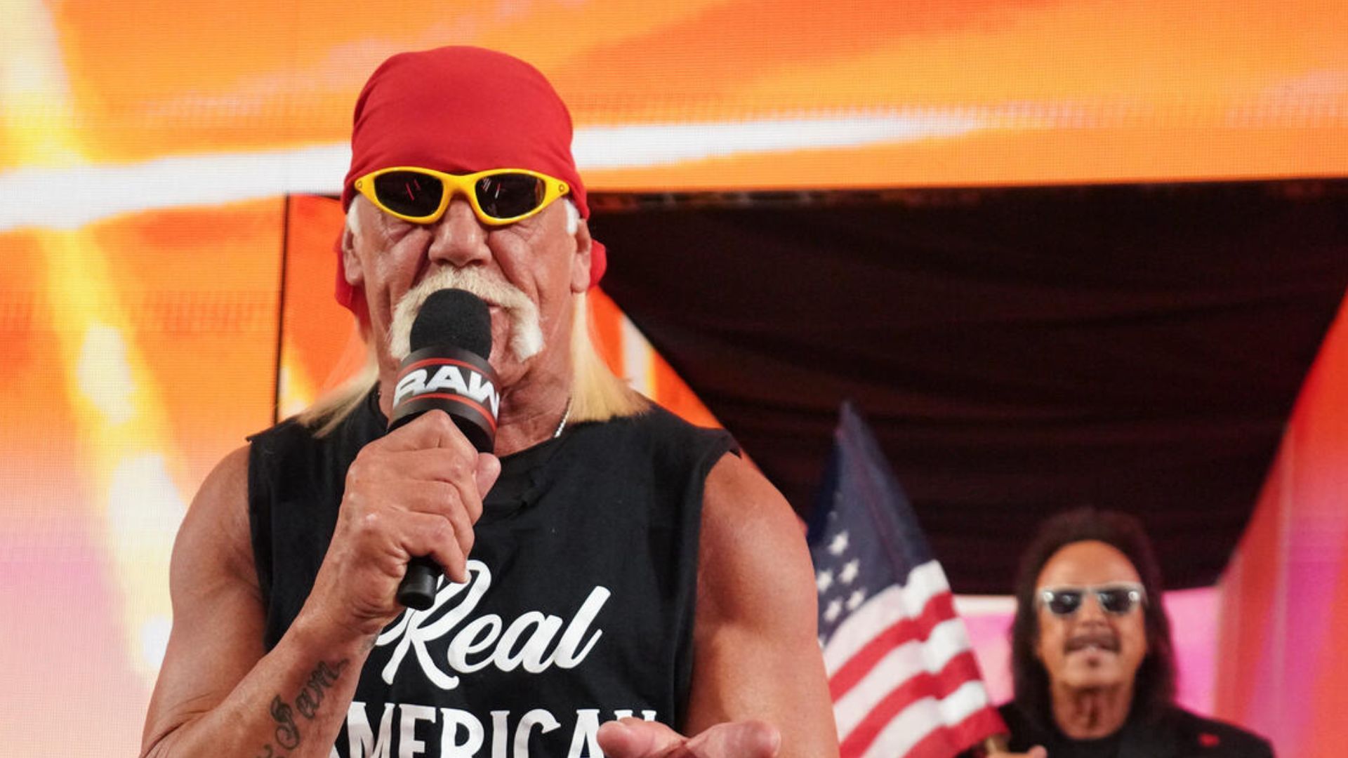 Hulk Hogan and Jimmy Hart on RAW! [Image credit: WWE.com]