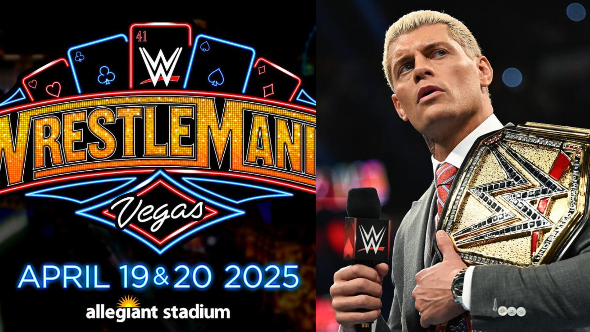 Cody Rhodes could walk into WrestleMania 41 as the Undisputed WWE Champion (Image Credits: WWE.com)