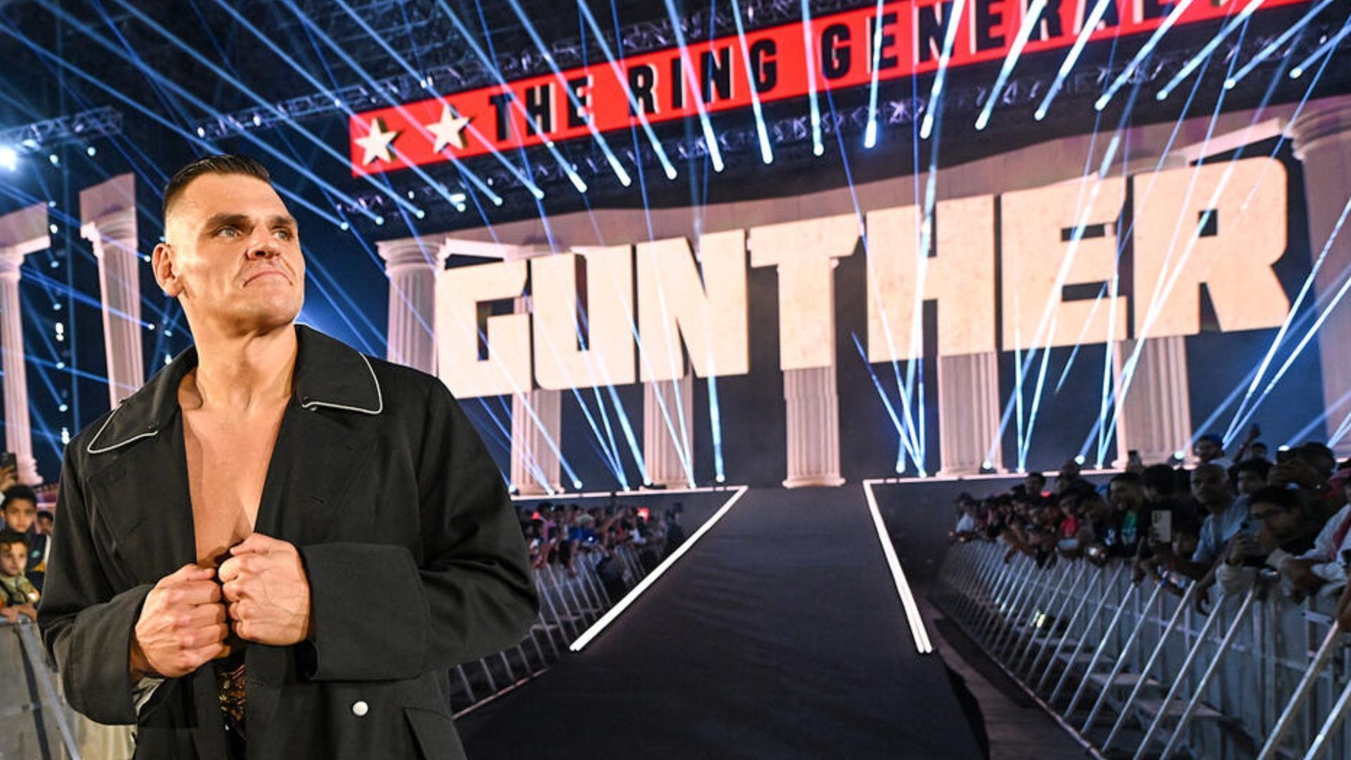 Reigning WWE World Heavyweight Champion Gunther. (Image credits: wwe.com)