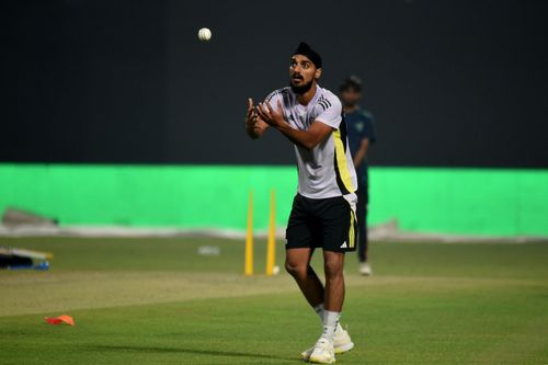 Arshdeep Singh in practice [Source: Getty]