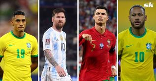 "Argentina fans treat Messi like God, Portugal fans treat Ronaldo like a king" - When Raphinha slammed Brazil fans for treatment of Neymar Jr