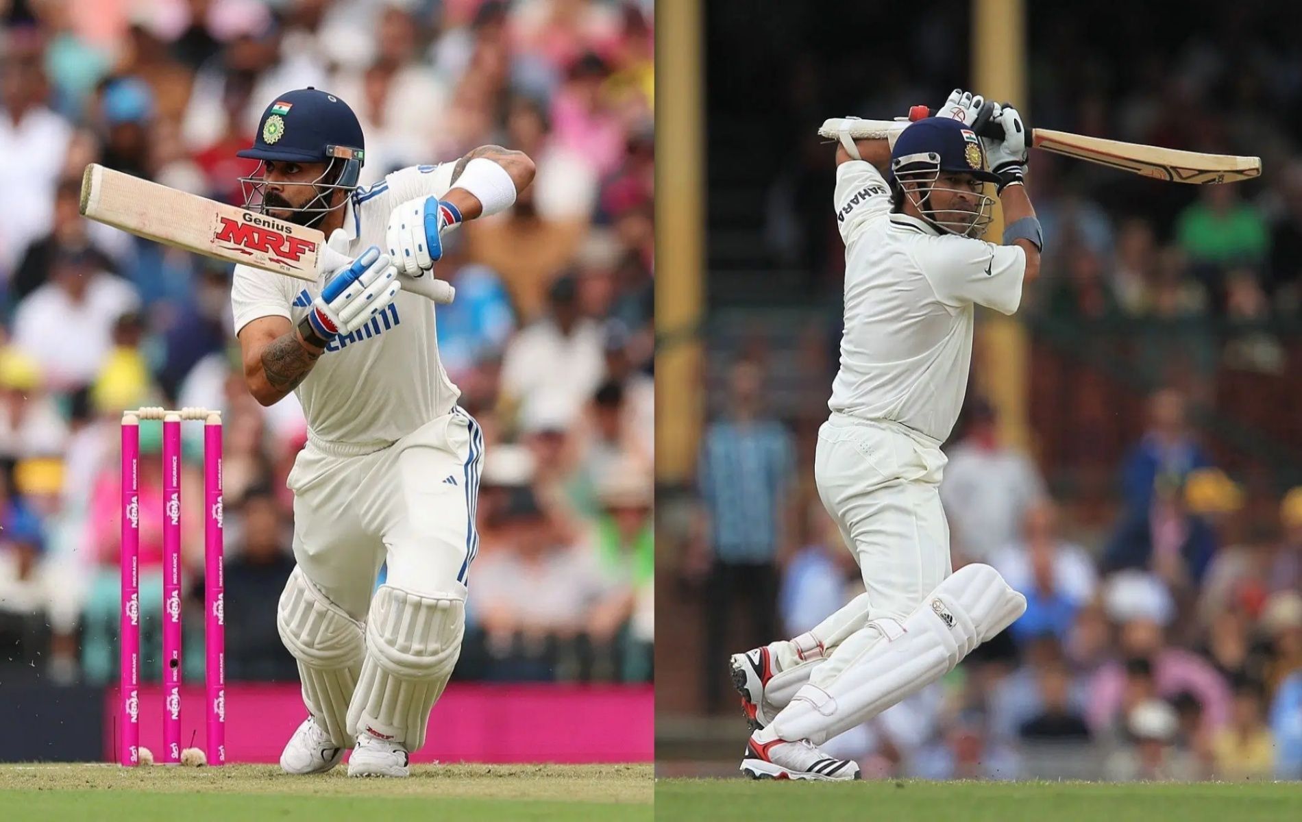 Virat Kohli, Sachin Tendulkar