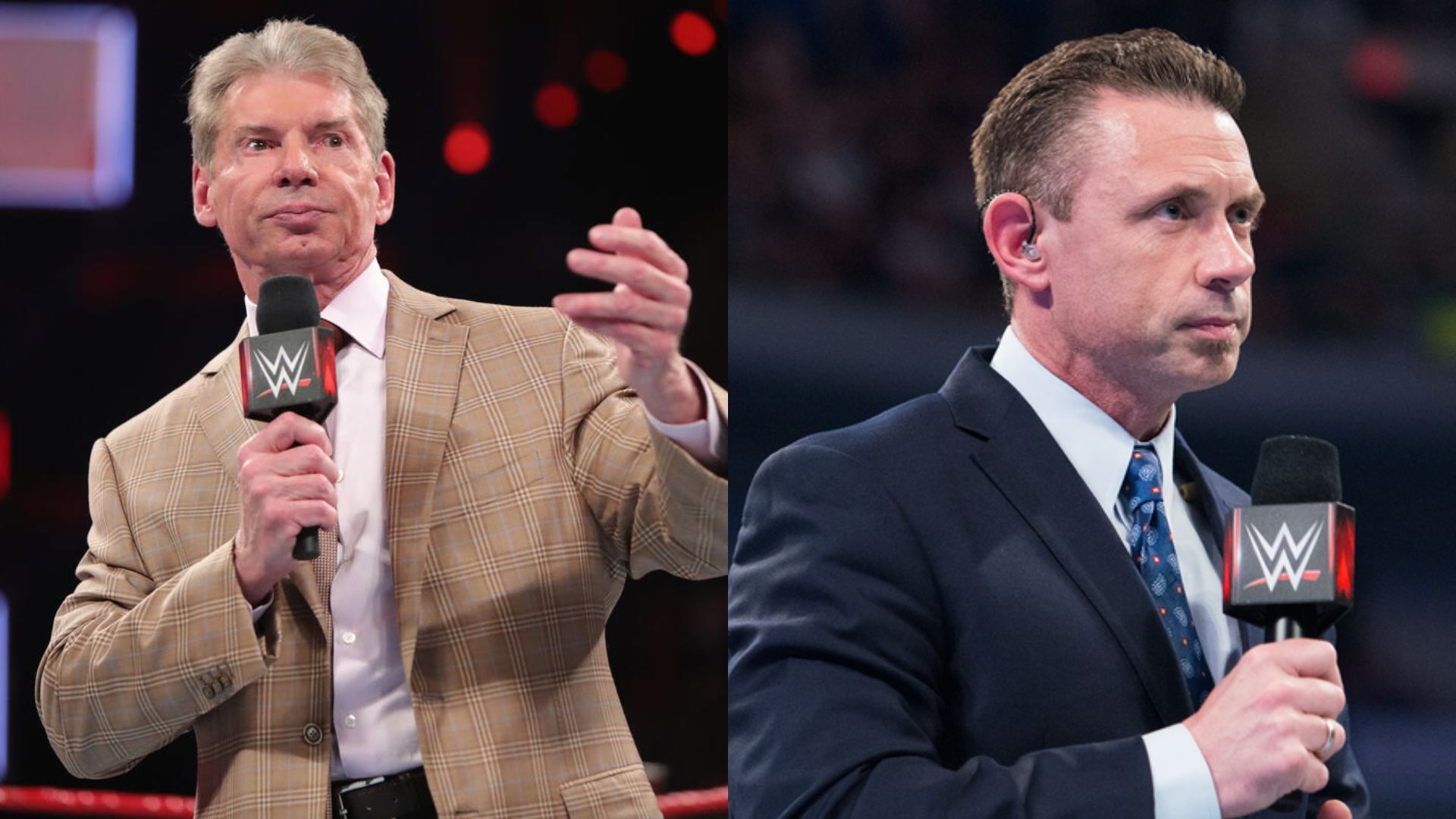 Vince McMahon and Michael Cole worked closely during the former