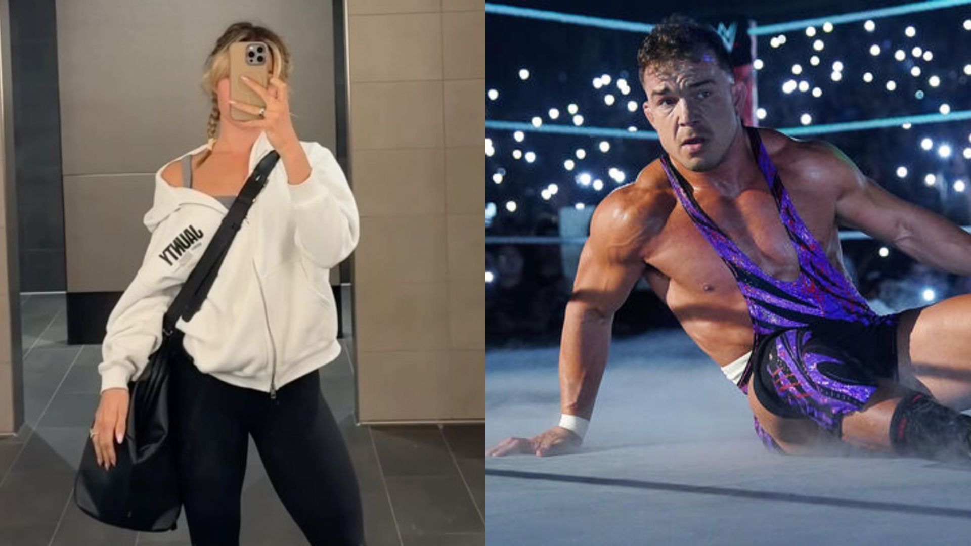 Chad Gable and a female star are no longer on good terms (Images credit: the female star