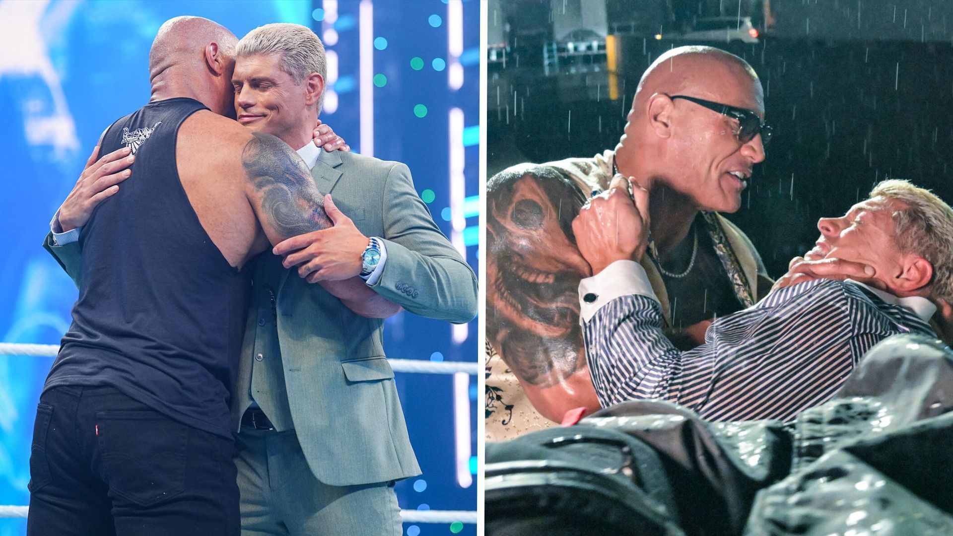 The Rock and Cody Rhodes have seemingly buried the hatchet [Image Credits: WWE.com]