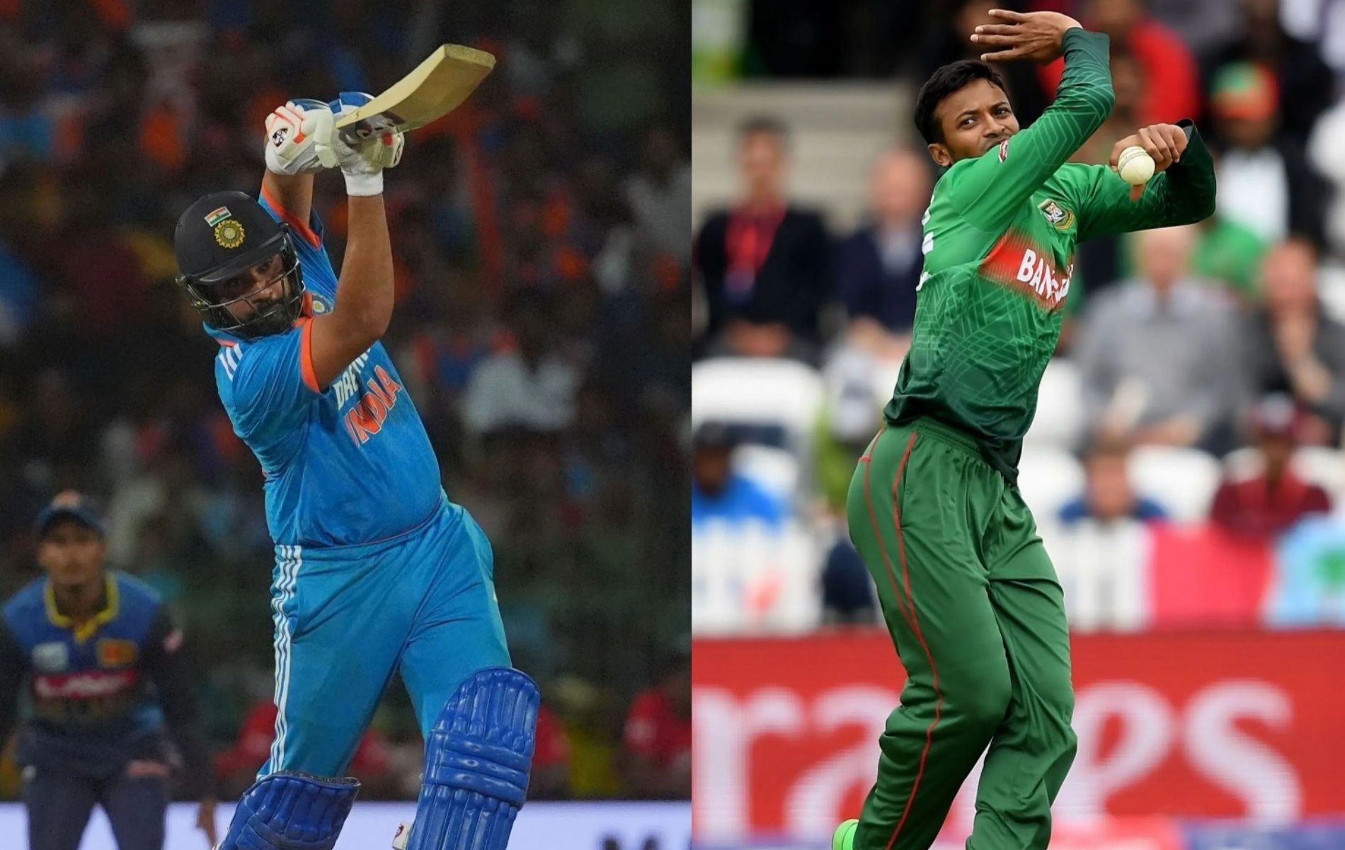 Rohit Sharma, Shakib Al Hasan