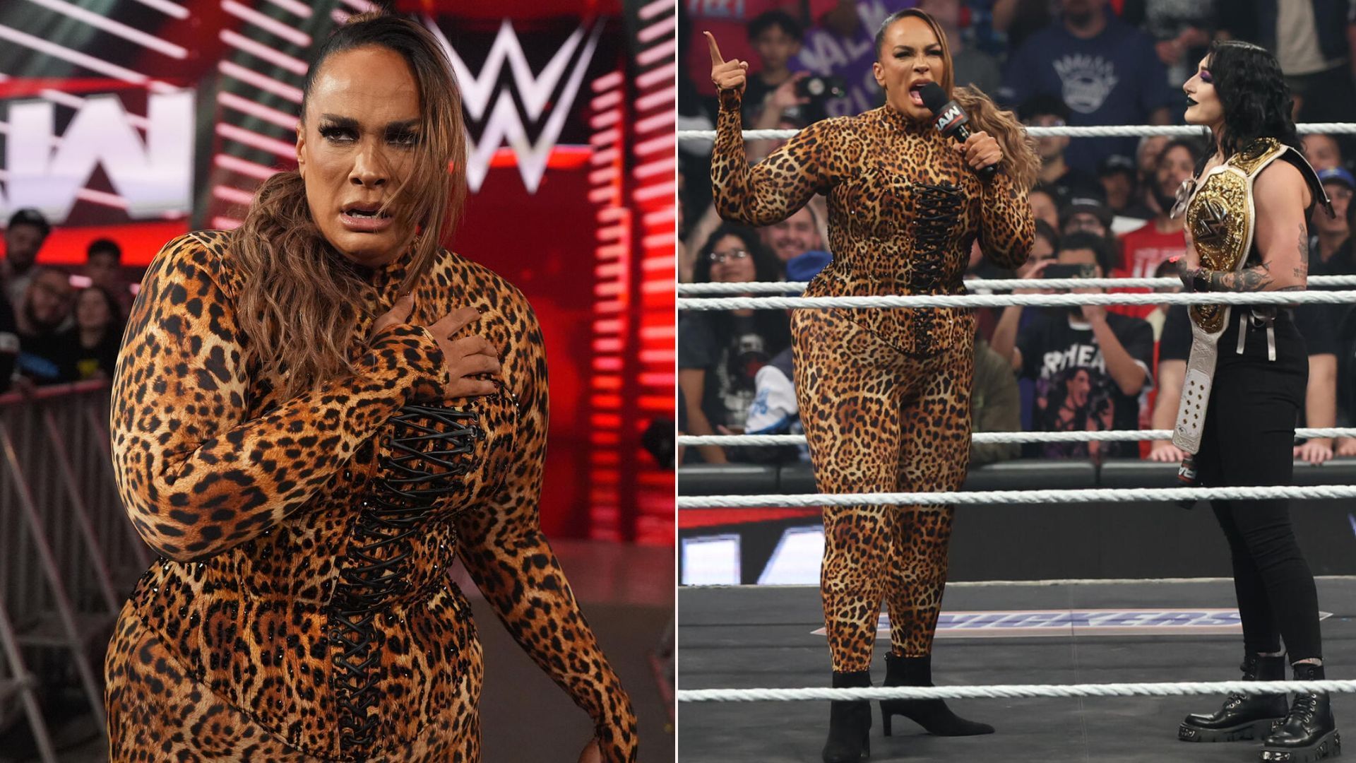 Nia Jax on RAW (Pictures Courtesy: WWE.com)