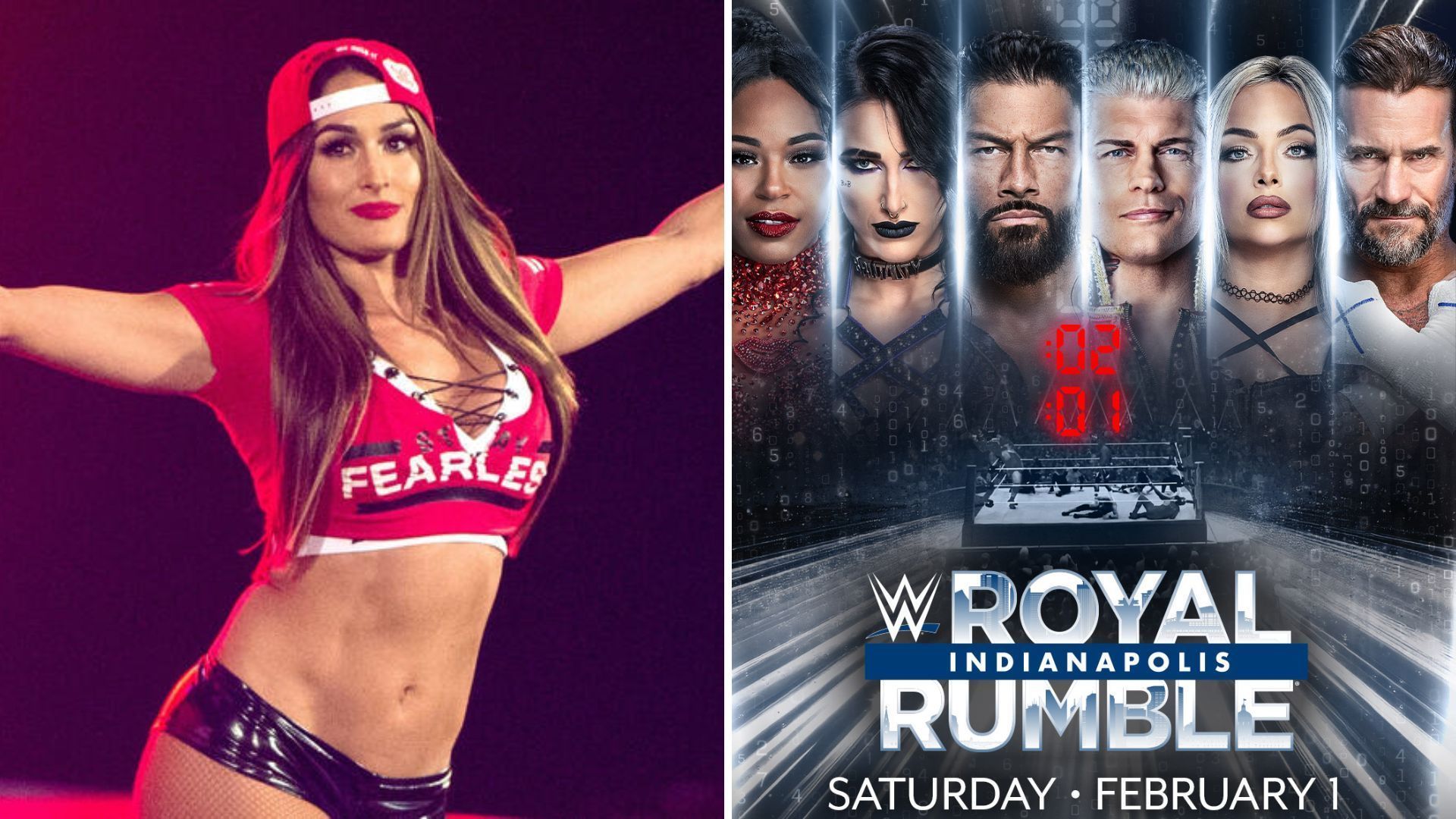 Nikki Bella could make a return at the Royal Rumble 2025 [Image credits: WWE.com and WWE on X]