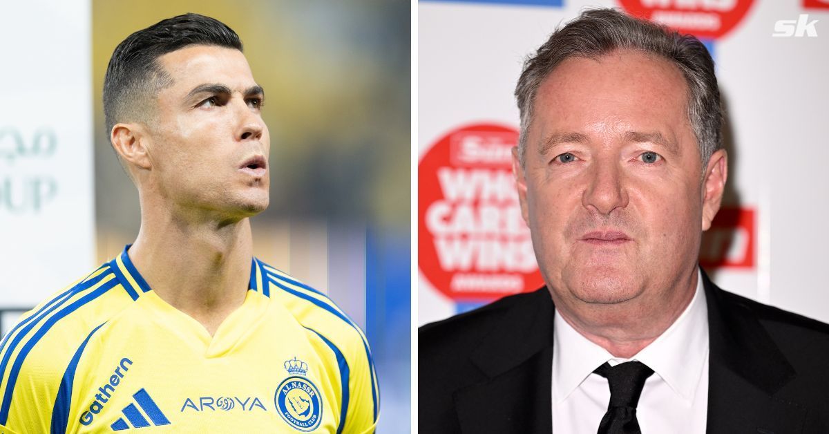 Piers Morgan talks to Cristiano Ronaldo