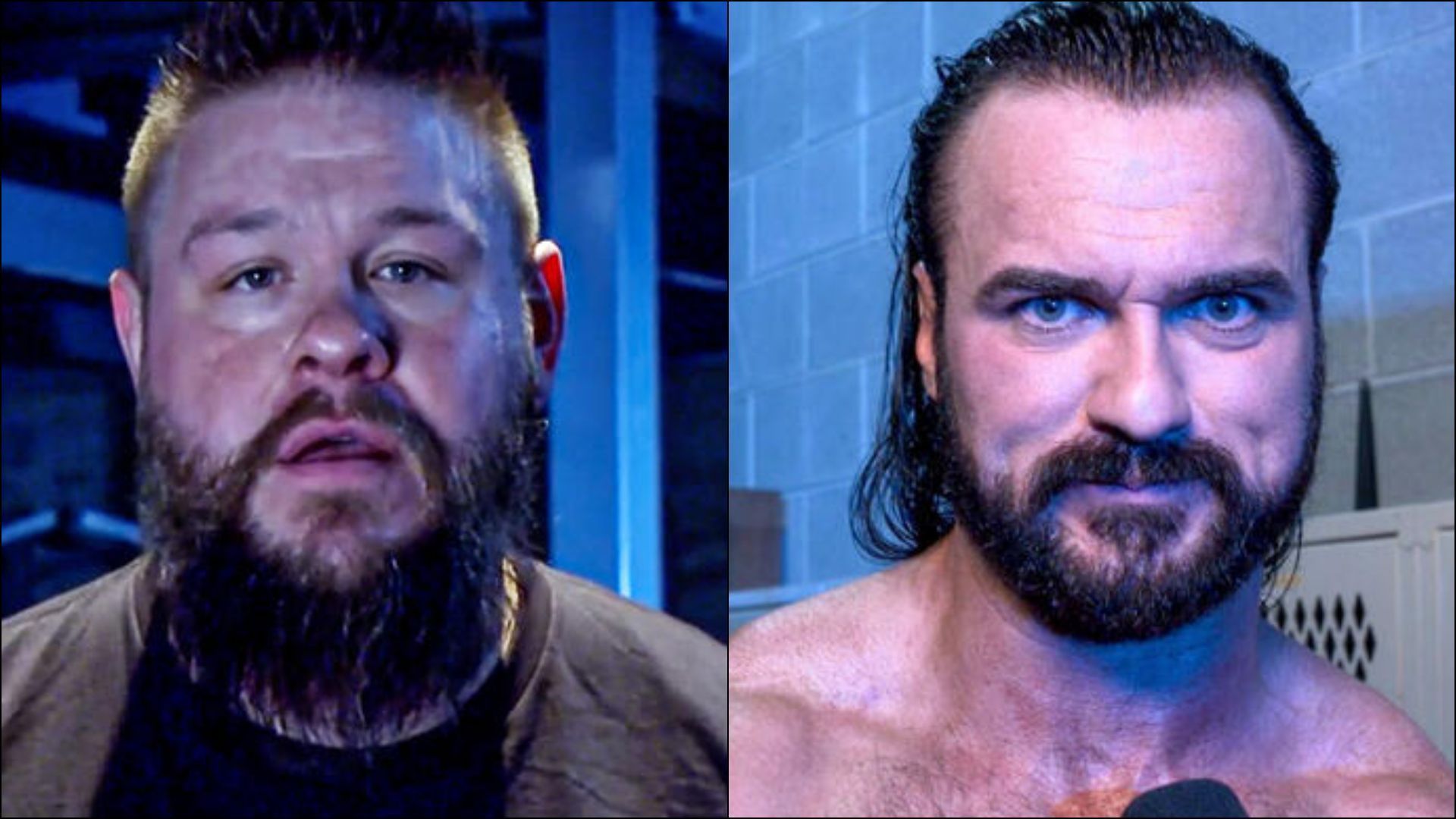 Kevin Owens (L) Drew McIntyre (R) (Images via wwe.com)