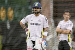 Virat Kohli’s age-group colleague’s son watches him bat ahead of Delhi vs Railways Ranji Trophy 2024-25 match [Watch]