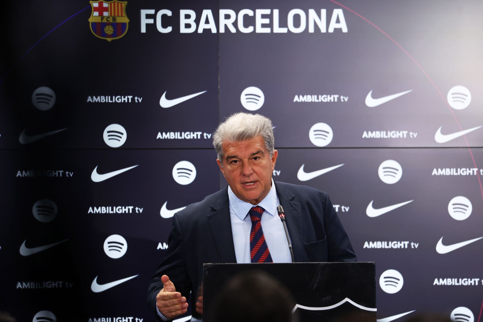 Joan Laporta Press Conference - Source: Getty