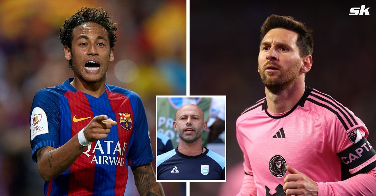 Javier Mascherano has shut down talk of Lionel Messi and Neymar reuniting in Miami