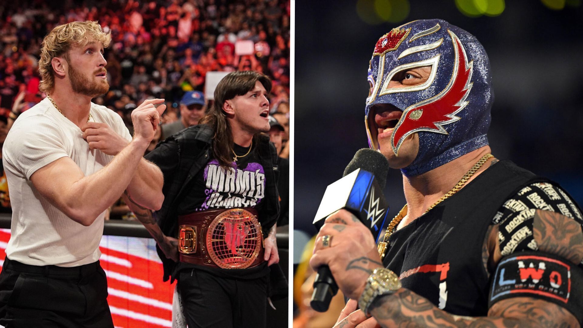 Rey Mysterio have a long history with Dominik Mysterio and Logan Paul [Image Credits: WWE.com]