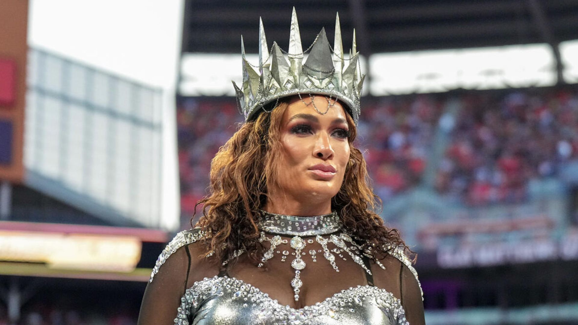 Nia Jax at WWE SummerSlam 2024! [Image credit: WWE.com]