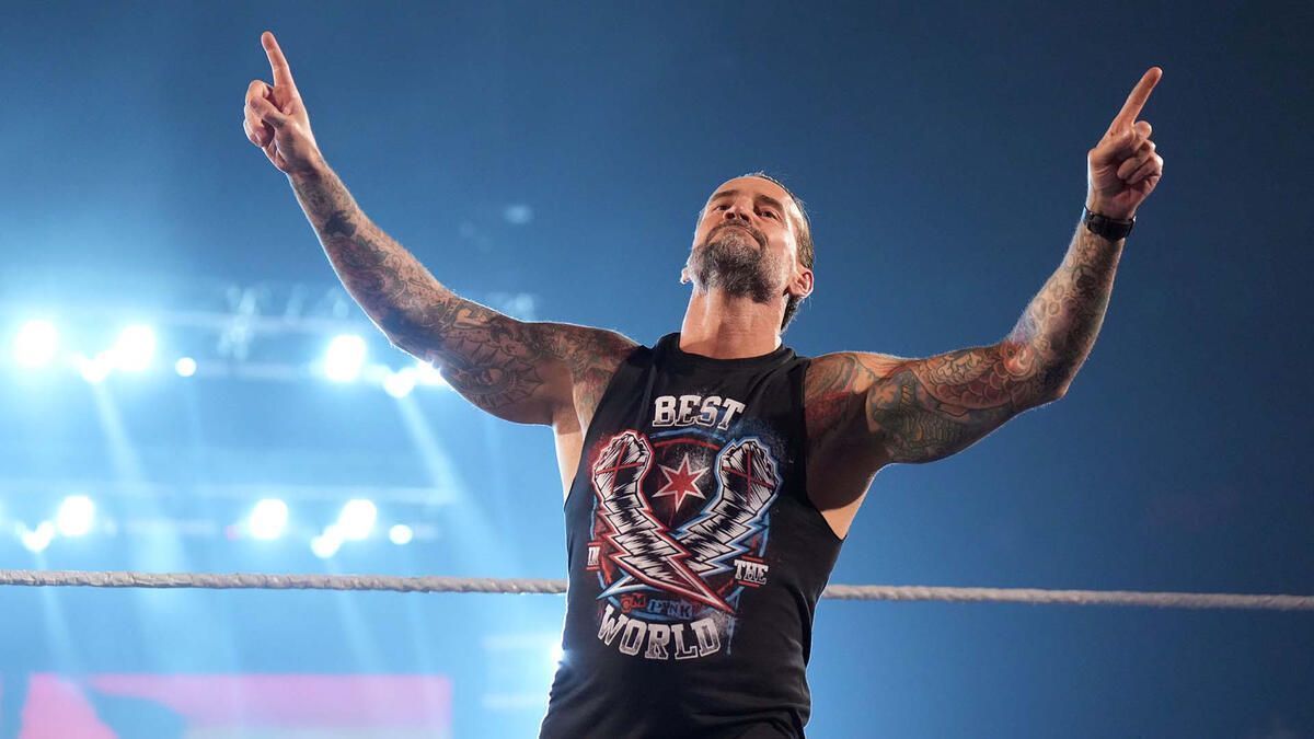 CM Punk is at the top of WWE RAW. (Image credits: wwe.com)