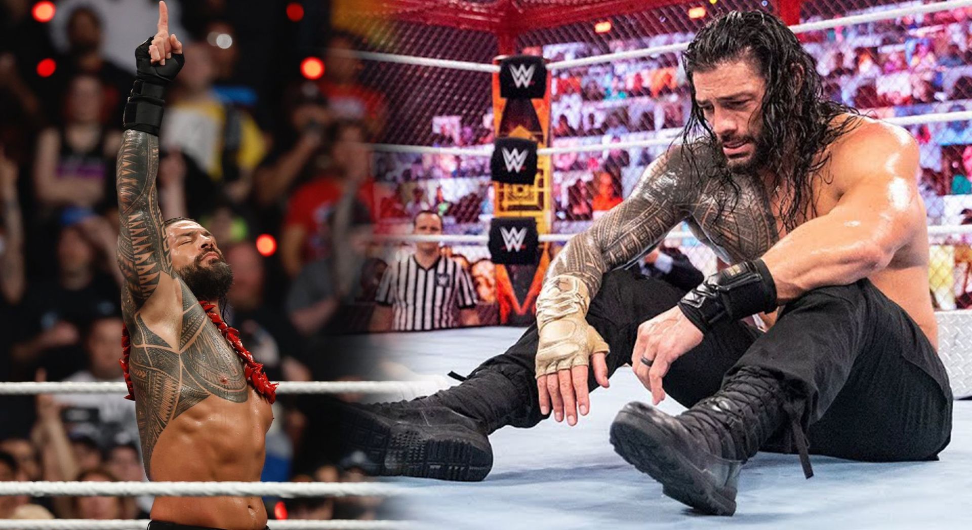 Roman Reigns defeated Solo Sikoa on RAW on Netflix! (Credits: WWE UK Twitter and WWE.Com)