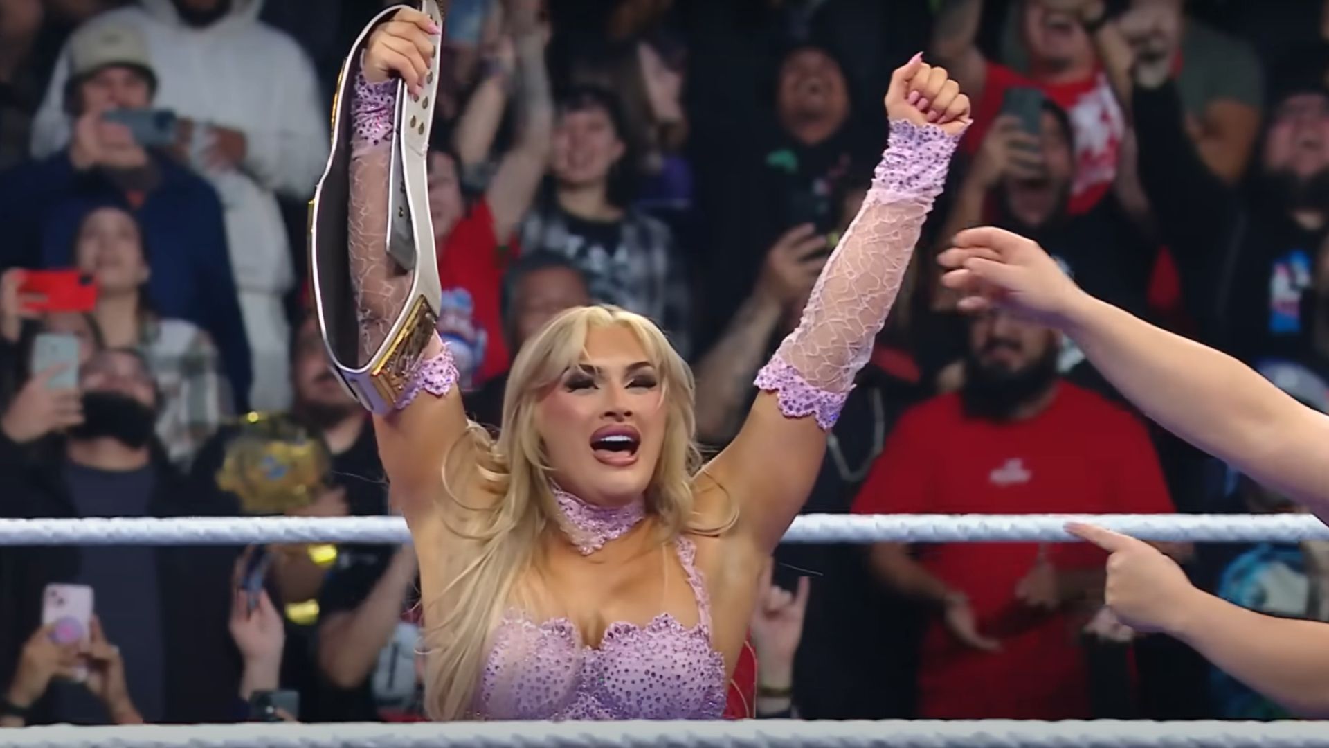 Tiffany Stratton is in her first reign as the WWE Women