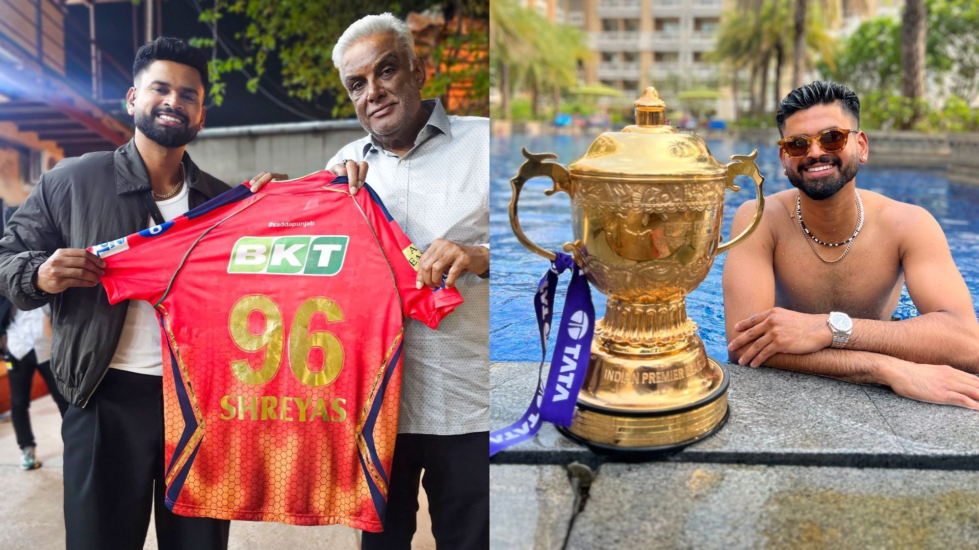 श्रेयस अय्यर करेंगे PBKS की कप्तानी (photo credit- X/@ShreyasIyer15/@PunjabKingsIPL)