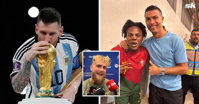 Jake Paul sends message to IShowSpeed as he chooses ‘favorite’ between Cristiano Ronaldo and Lionel Messi