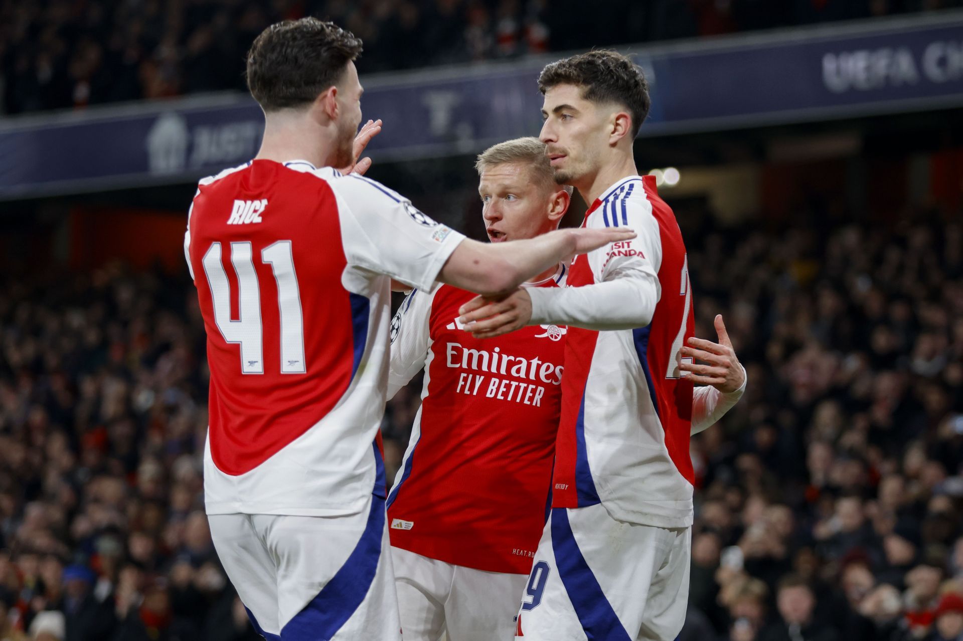 Arsenal FC v GNK Dinamo - UEFA Champions League 2024/25 League Phase MD7 - Source: Getty