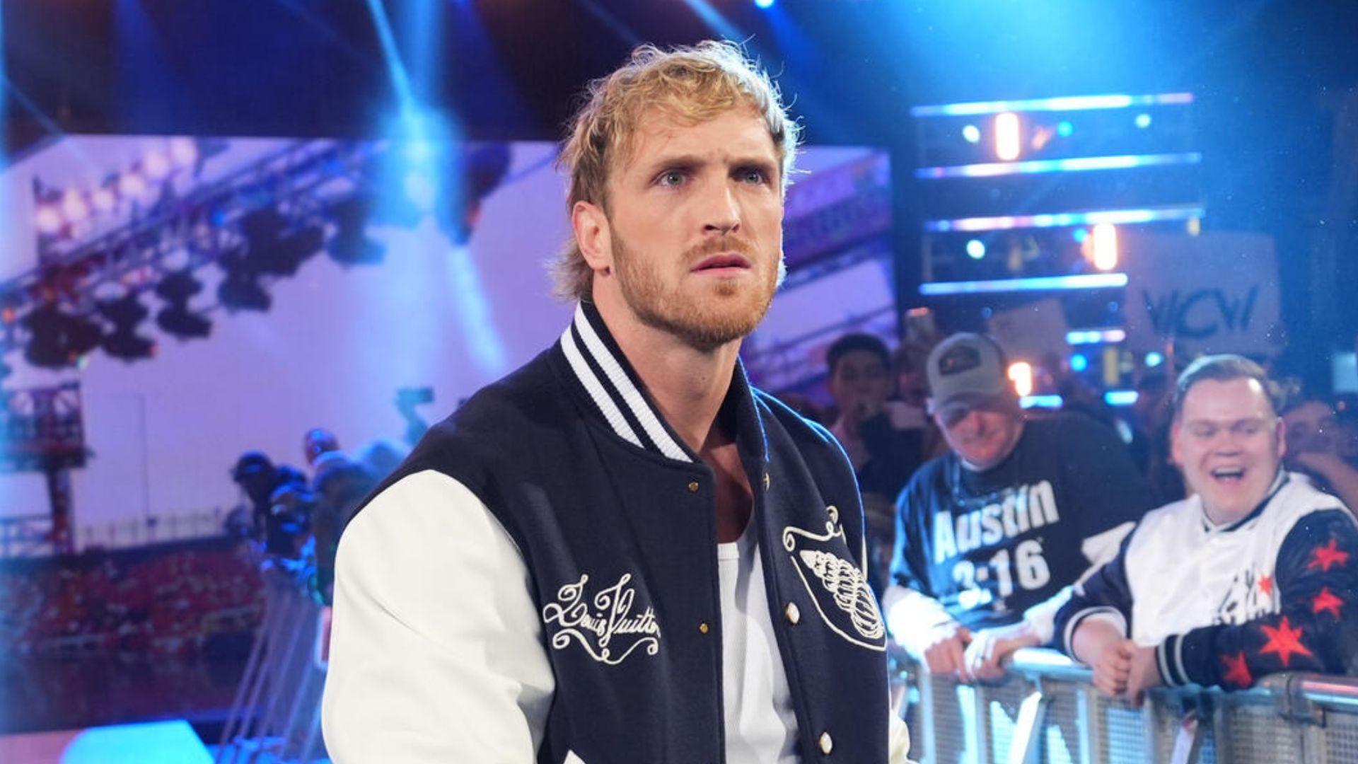 Logan Paul on RAW! [Image credit: WWE.com]