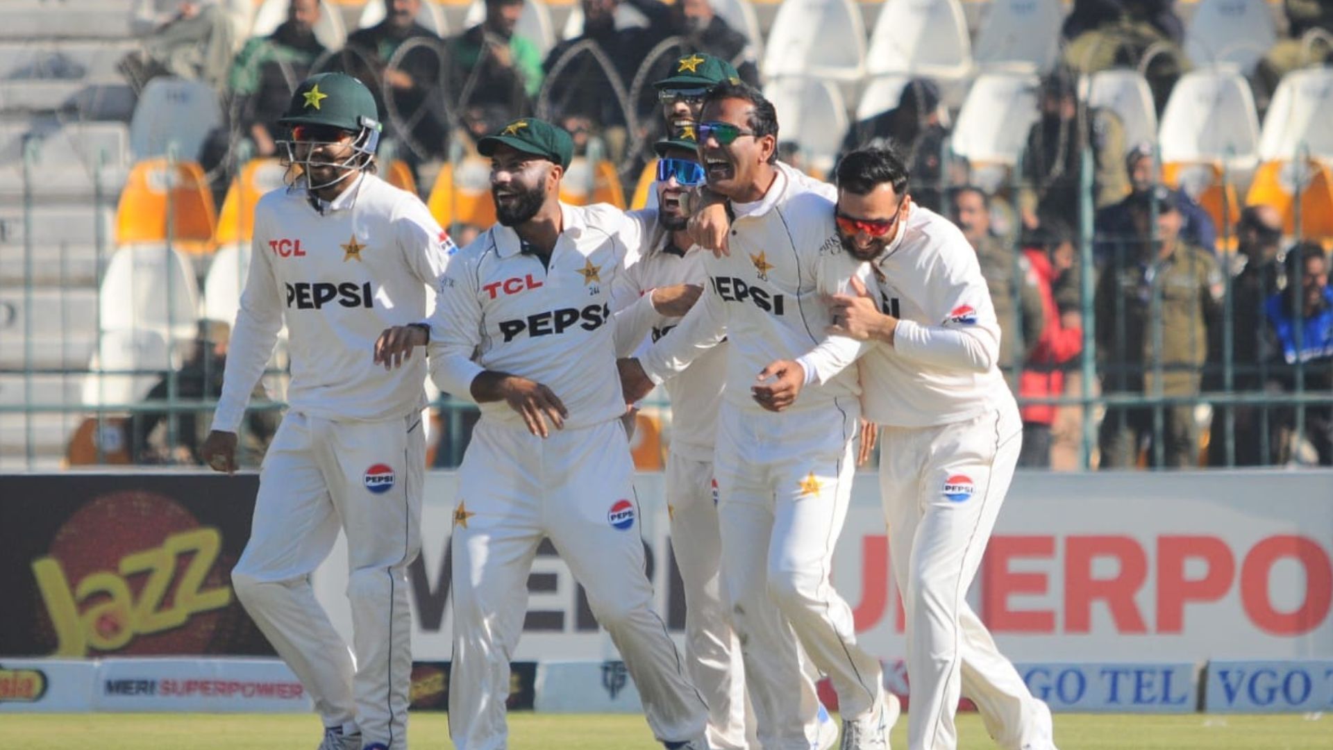 Pakistan lost the second Test in Multan by 120 runs against West Indies (Image Credits: PCB/X)