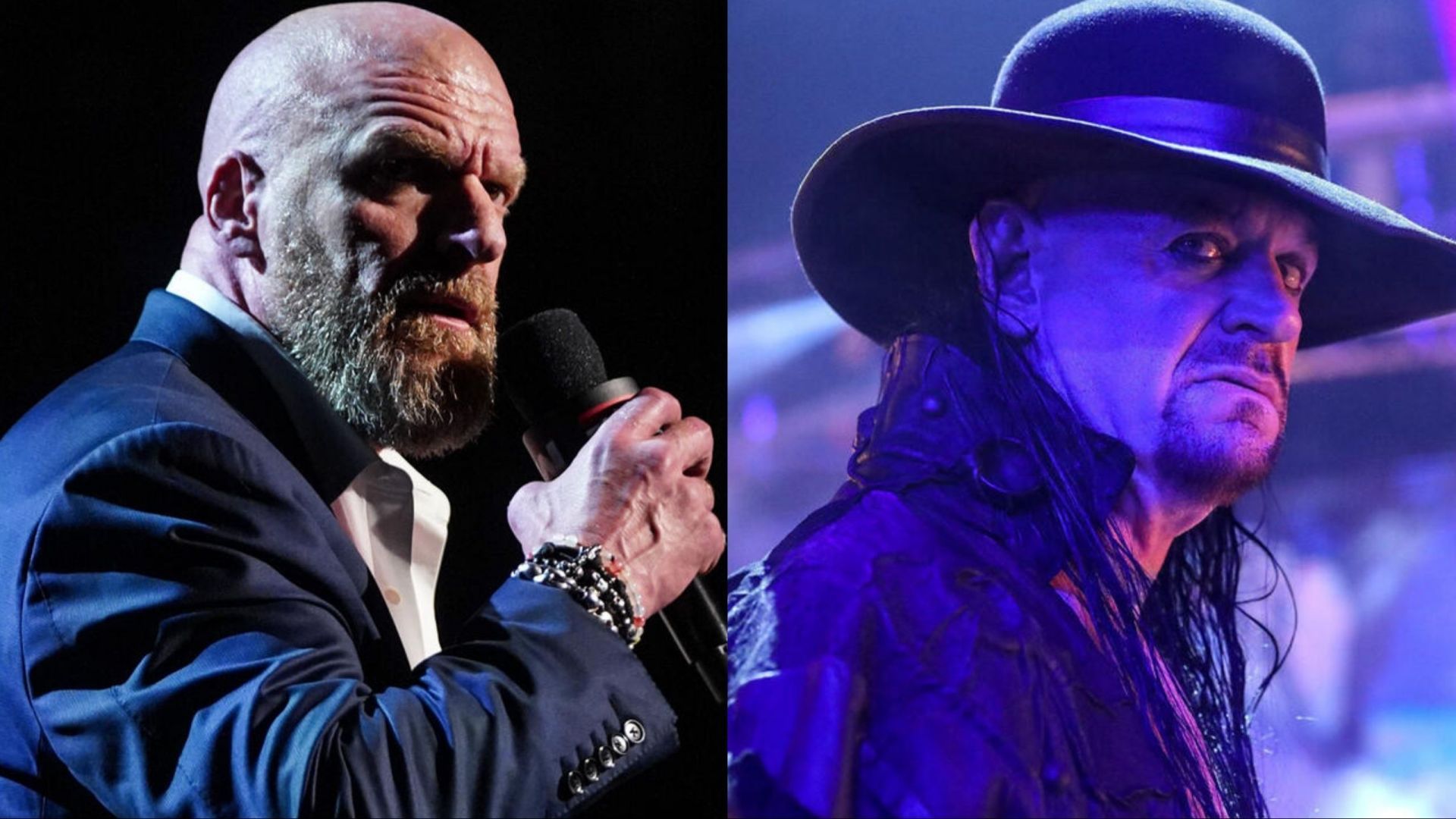 WWE legends Triple H and The Undertaker (Photo credit: WWE.com)