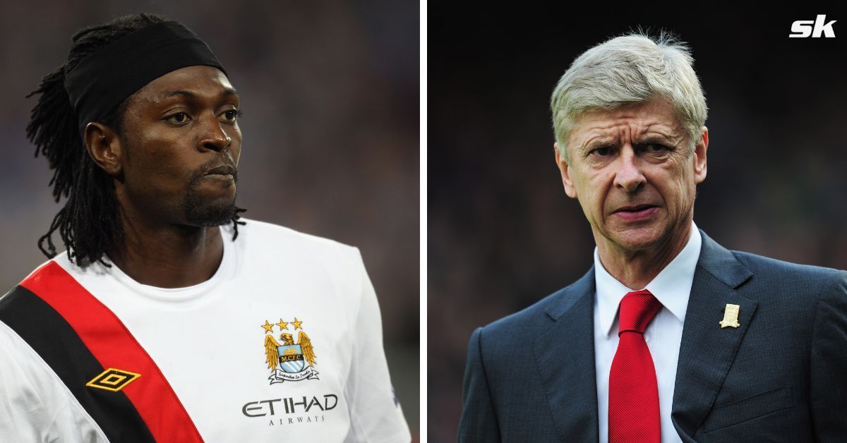 Emmanuel Adebayor opens up about Arsenal exit 