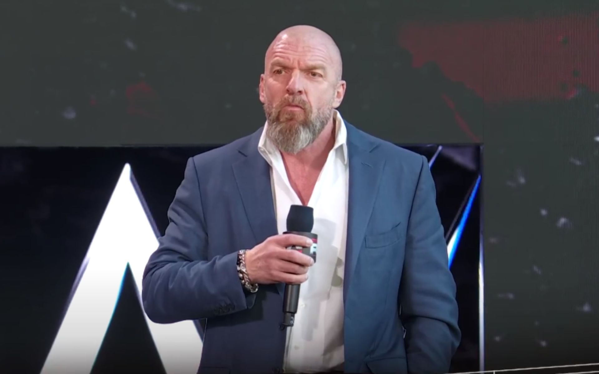 The Game at the RAW on Netflix kickoff (Pic Courtesy: WWE on YouTube)