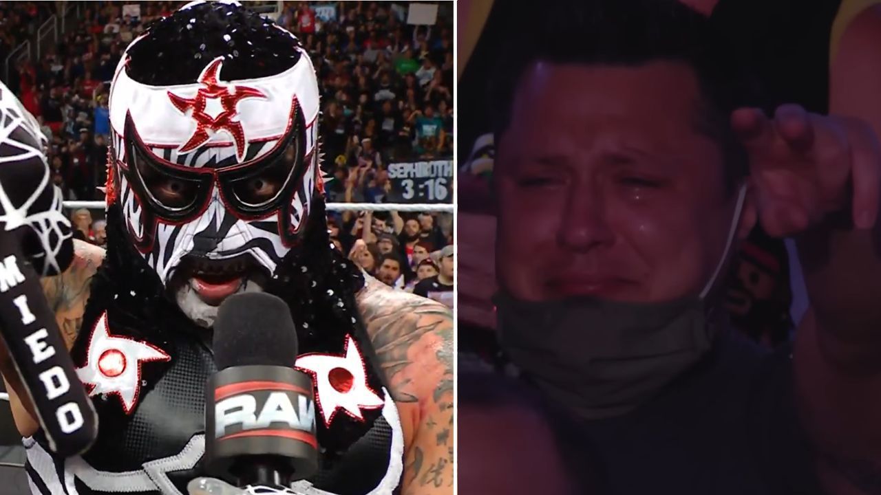 Penta has finally arrived in WWE, leading to an exchange between an AEW fan and a top WWE star (via WWE