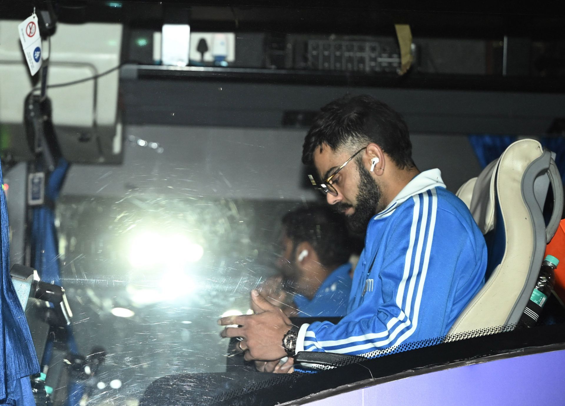 Indian Cricket Team Arrives At Chaudhri Charan Singh Amausi Airport In Lucknow - Source: Getty