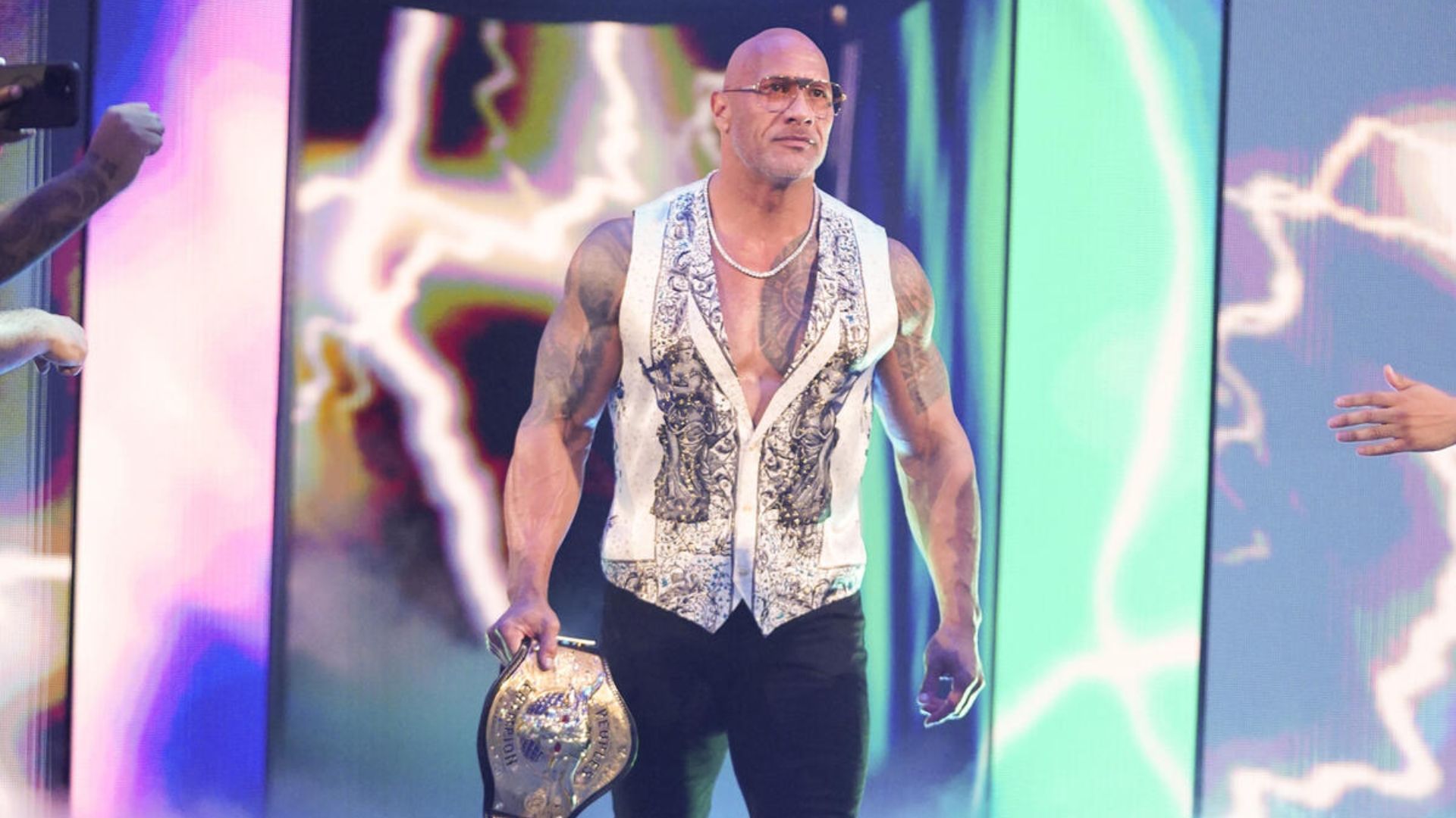 The Rock recently appeared on RAW (via WWE.com)