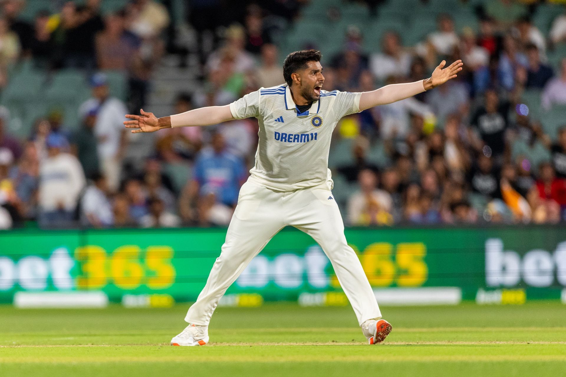 Harshit Rana picked up four wickets at an average of 50.75 in three innings in BGT 2024-25. [P/C: Getty]