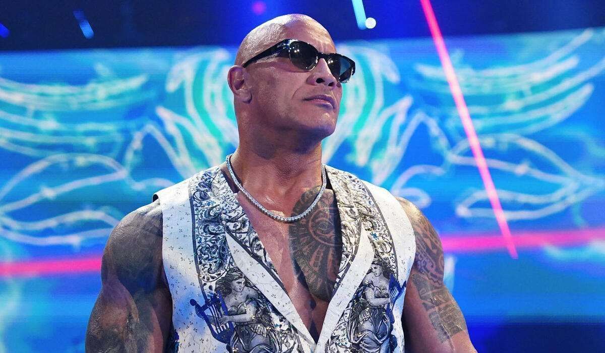 WWE superstar, The Rock. Photos: WWE.com